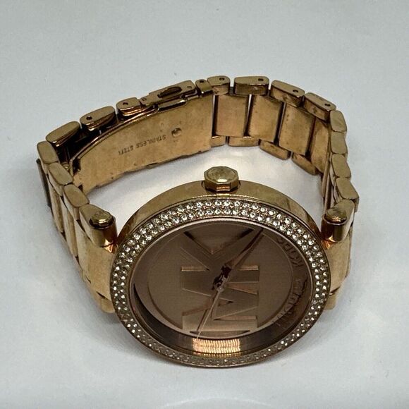Michael Kors Parker MK5865 Women Rose Gold Analog Dial Quartz Wrist Watch NUL39 main image 4